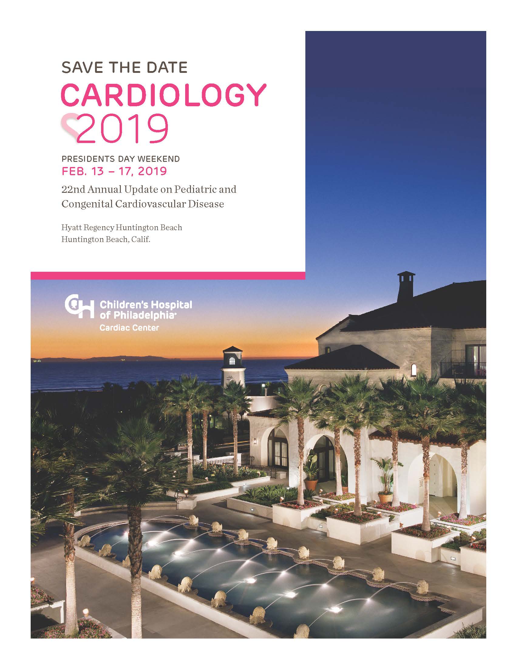 Cardiology 2019: Annual Update on Pediatric and Congenital Cardiovascular Disease Banner